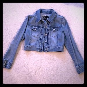 WHITE HOUSE/BLACK MARKET size 6 Denim jacket.